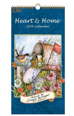 Image of 2026 Vertical Wall Calendar – Heart And Home