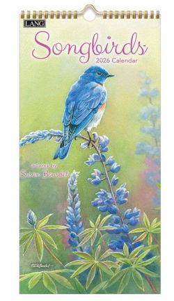 Image of 2026 Vertical Wall Calendar – Songbirds