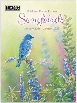 Image of 2026 Pocket Planner – Songbirds
