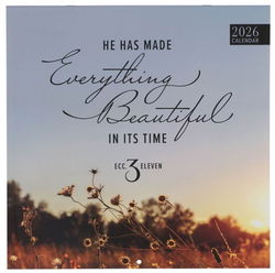 Image of 2026 Calendar Lg Everything Beautiful Ecc. 3:11