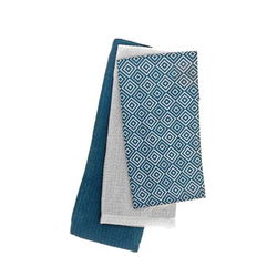 Image of 3 Pk Kitchen Towel Set – Geometric
