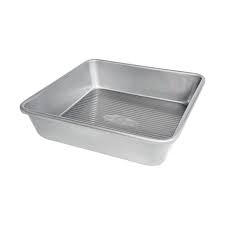 Image of Cake Pan Square 8 x 8 x 2 1/4 USA Pan Seamless