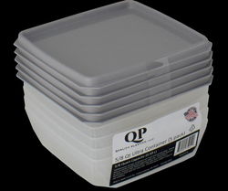 Image of Ultra Square Freezer Container 5/8 Qt (5pack)