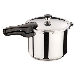 Image of Presto Stainless Steel Pressure Cooker – 6-Quart