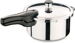 Image of Stainless Steel Pressure Cooker – 4-quart
