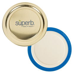 Image of Superb 12 Wide Mouth Canning Lids