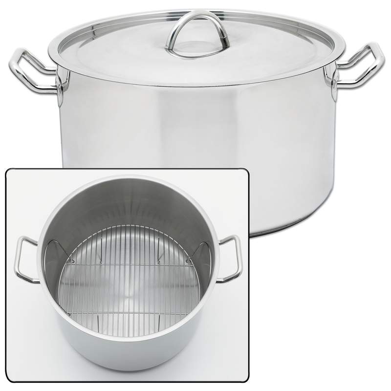 Image of Stock Pot 42 qt 5 ply Precise Heat