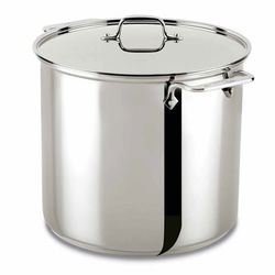 Image of Strauss Pro Induction Stock Pot 34cm/13.5″ 24L