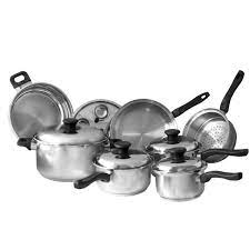 Image of Lindy Cookware Set 9 ply 22 piece (Waterless)