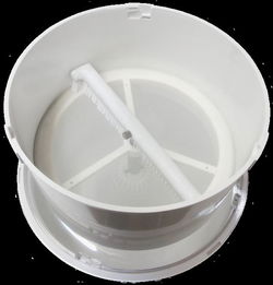Image of Flour Sifter for Bosch Kitchen Machine New & Older Bowls: 4 Tabs