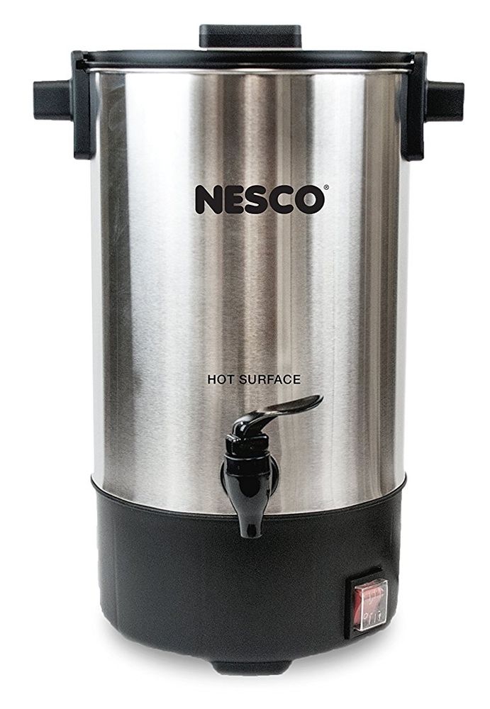 Image of Coffee Urn, Nesco American Harvest 25 Cup Stainless Steel/Black