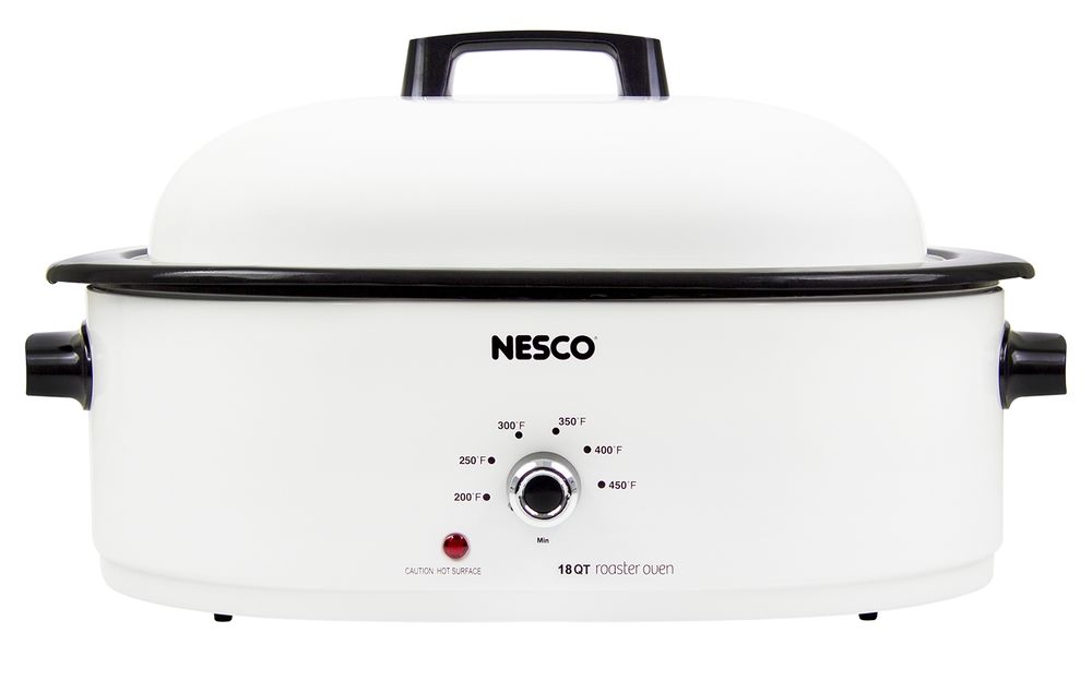 Image of Roaster Oven Nesco 18 qt Oval White