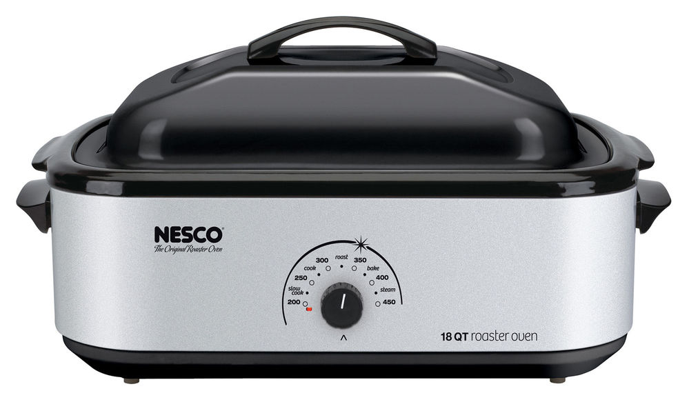 Image of Roaster Oven Nesco 18qt Oval Silver