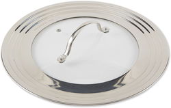 Image of Universal Lid Stainless Steel with Glass Insert, Fits pans 7″-12″