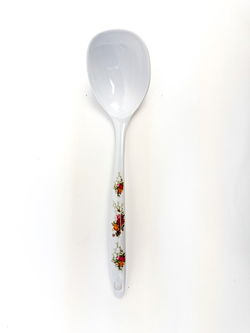 Image of Spoon Serving Floral