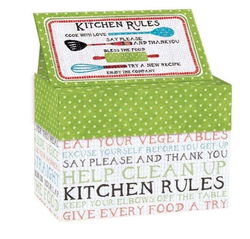 Image of Kitchen Rules – Recipe Card Box