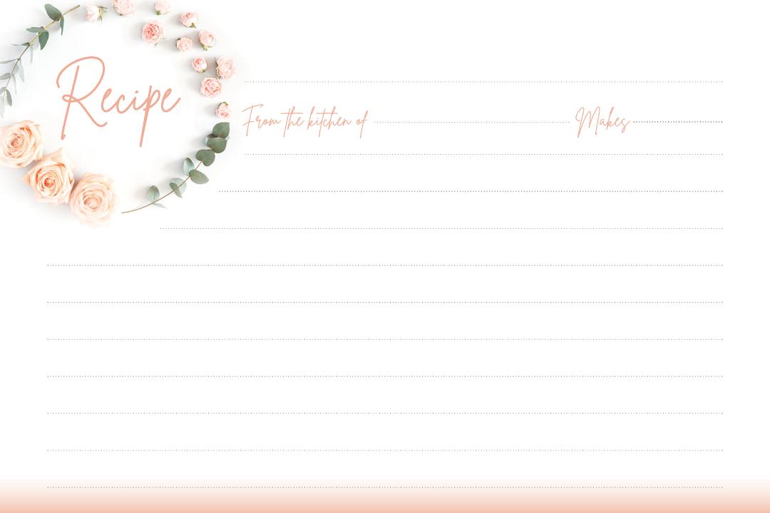 Image of Heart of My Home Recipe Cards 4×6″ 36pk