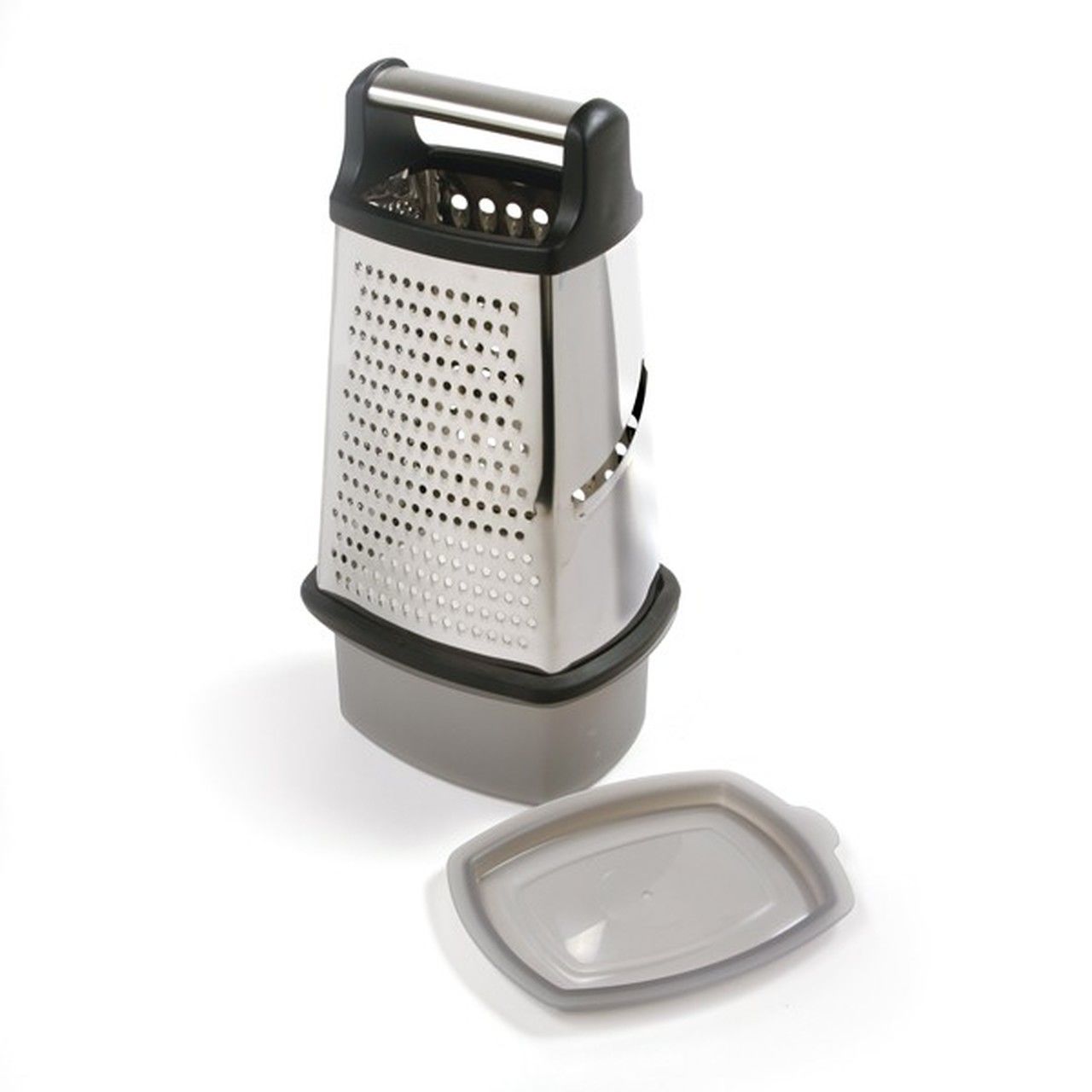 Image of 4 Sided Grater SS with Catcher