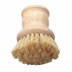 Image of Natural Bristle Vegetable and Dish Brush Short Handle
