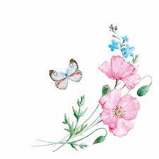 Image of Napkins Pink Poppy (Spring Eco)