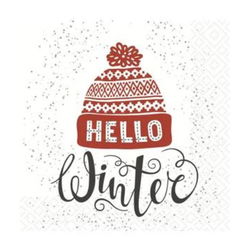 Image of Napkins Luncheon Winter Greetings