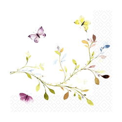 Image of ‘Moments’ Spring branch – Luncheon Napkin