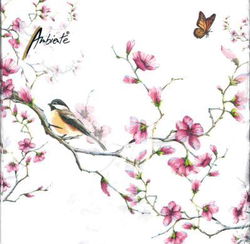 Image of BIRDS & BLOSSOMS Napkins