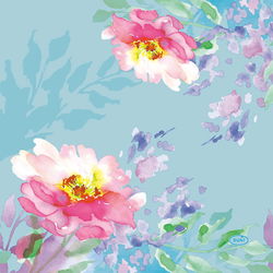 Image of Napkins Luncheon Flowy Floral