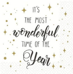 Image of Luncheon Napkins – Wonderful Time