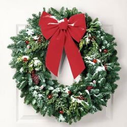 Image of Napkins Luncheon Classic Wreath