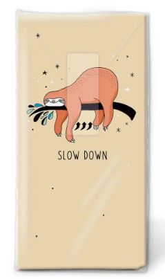 Image of Slow Down Sloth – Tissue
