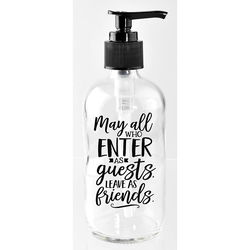 Image of Soap Dispenser – May All who Enter as Guests – 8 Oz