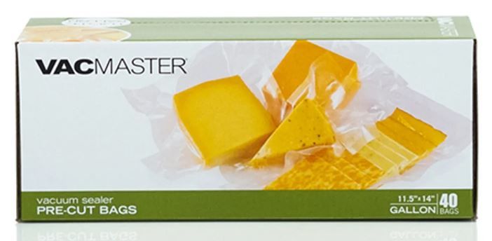 Image of 11.5″x14″ Full Mesh Vacuum Seal Gallon Bags (40 Pack)