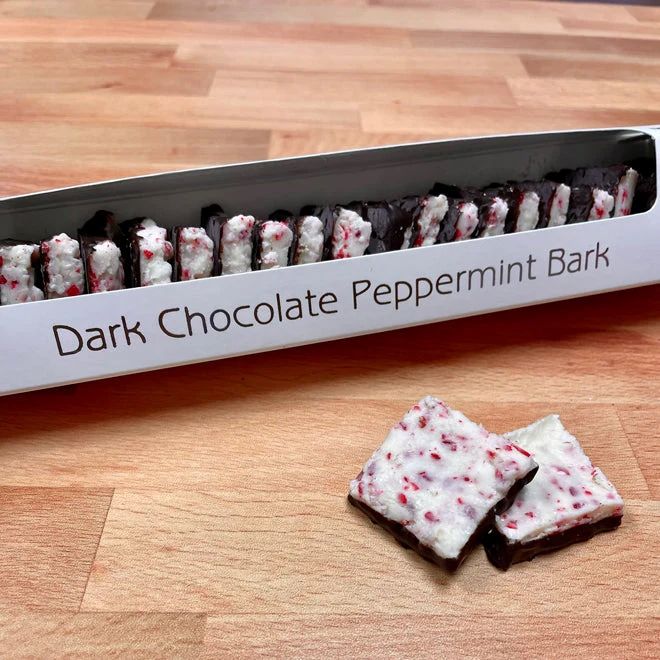 Image of Dark Chocolate Peppermint Bark 7 oz.