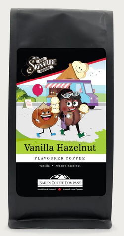 Image of Coffee Whole Bean Vanilla Hazelnut/Medium Roast 1lb