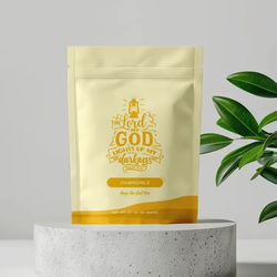 Image of Bible Verse Egyptian Chamomile Tea, Relaxing, Psalm 18:28