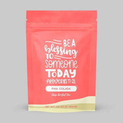 Image of Bible Verse Pina Colada Herbal Tea – Tropical, Caffeine-Free