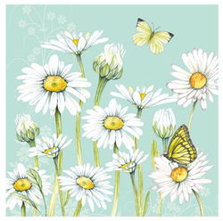 Image of Napkin Luncheon Cocktail Daisy Green