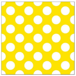 Image of Napkins Luncheon Big Dots Yellow