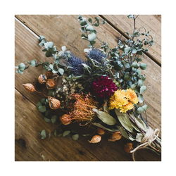 Image of Napkin Luncheon Flower Bouquet