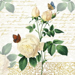 Image of Napkins Rose Lace