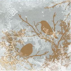 Image of Napkin Luncheon Two Birds