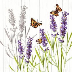 Image of Napkins Smell Well Lavender & Butterflies