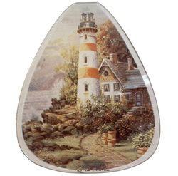 Image of Lamp Panels Medium Lighthouse Red Striped (Set of 6)