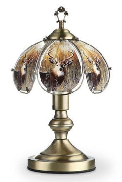 Image of Lamp Medium Electric Antique Brass / Brushed Gold Lamp