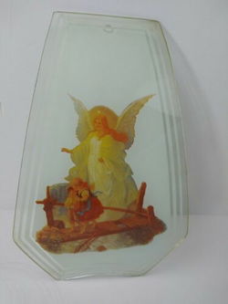 Image of Lamp Panels Large Angel & Child (Set of 6)