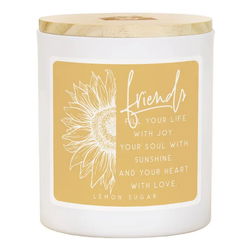 Image of Friends Fill Life Per – Lem – Candles