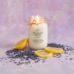 Image of Soy Wax Candle – Lavendar Lemon 16 oz