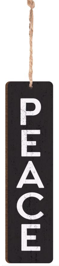 Image of Peace Ornament 1.5″ x 6″ – discountinued – Discontinued