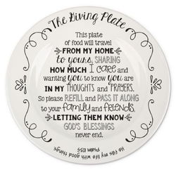 Image of Decorative Plate The Giving Plate 9.5′